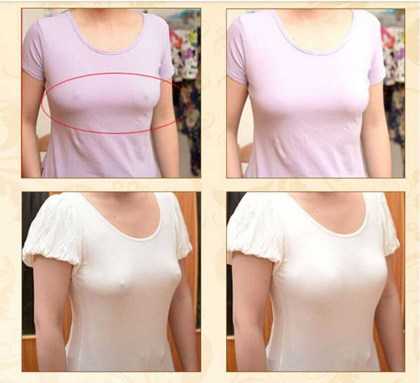 2 pairs x Discreet Adhesive Reusable Nipple Petals
