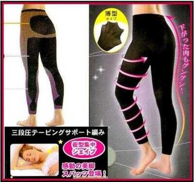 3D Night and Day Massaging-Shaping-Slimming Leggings