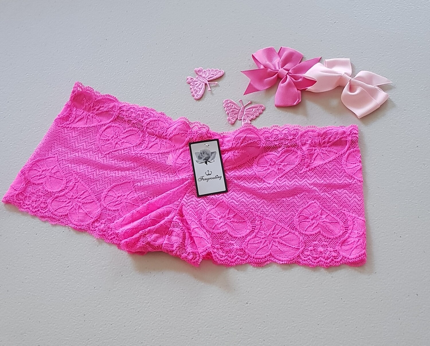 Size 10~12 (S-M) Variety Lace Hipster Boyshorts Panties
