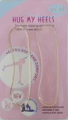 3 Pairs Silica Gel Cushion Liner for the Back Heel