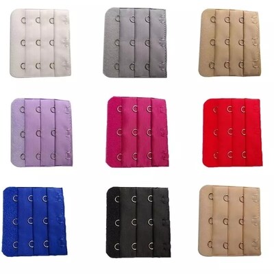 Bra Extenders -Large Size: 3 Hooks/3 Rows in a variety of colours