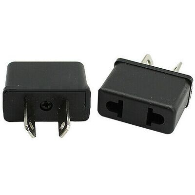 Pack of 5 Lightweight AU to US/EU Power Plug Travel Converter Adapter