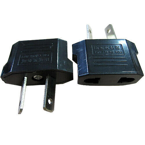 Pack of 5 Lightweight AU to US/EU Power Plug Travel Converter Adapter