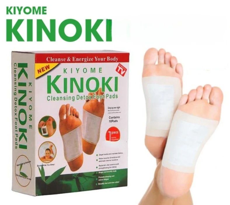 10 Day Trial 20 Packs Toxin Flushing Power of Kinoki Detox Foot Patches