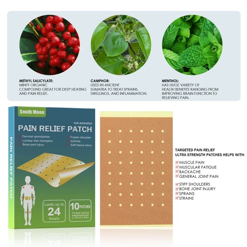 20 Pcs 24hr Herbal Patch for Cervical Spondylosis-Muscle-Joint Pains