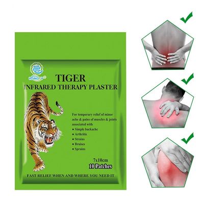 30 Pcs Tiger Infrared Therapy Pain Relief Patch for Strains &amp; Pains