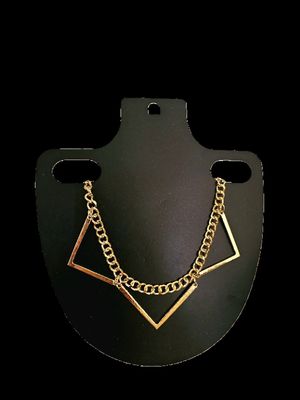 Classic Elegant Vintage Bohemian Style Golden Drop Necklace
