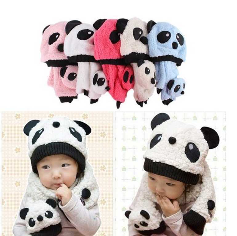 Toddler (1-3 year old) Beanie-Scarf Set