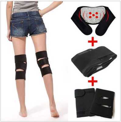 4 pcs x Magnetic Therapy Self-Heating Pain Relief for neck-back-knees