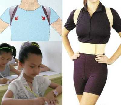 Adjustable Kid Posture Correction Back Shoulder Support