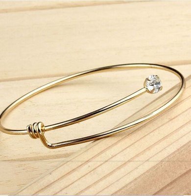 2 x Dual Purpose Simple Elegant Bangle-Cuff  Sleeve Push-up