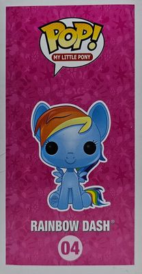 Funko Pop! #04 RAINBOW DASH | My Little Pony | Brand New Collector’s Vinyl Figure