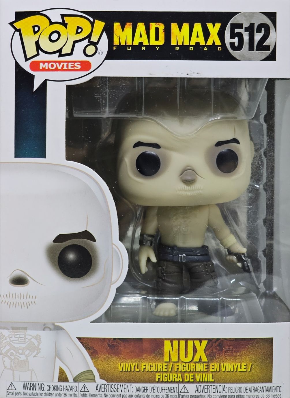 Funko Pop! #512 NUX MAD MAX Fury Road - Vaulted | Movie Figure | Year Released: 2019 RARE