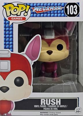 Funko Pop! #103 Mega Man | Capcom Retro Gaming | Rare | Collector’s Vinyl Figure
