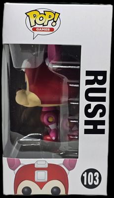 Funko Pop! #103 RUSH | Mega Man | Capcom Retro Gaming | Yr Rel: 2016 | RARE