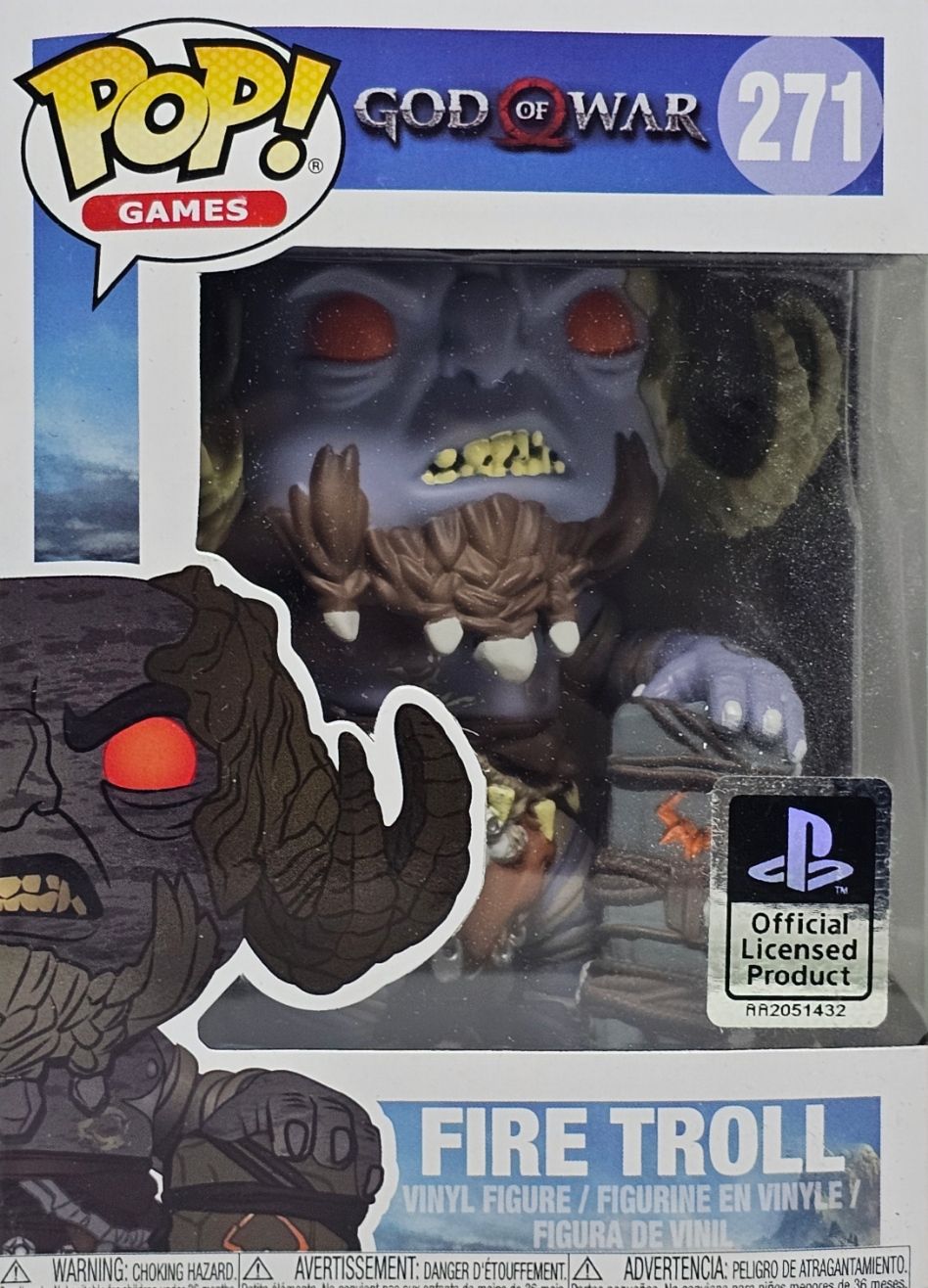 Funko Pop! #271 FIRE TROLL | Collector’s Vinyl Figure | Year Released: 2018 RARE