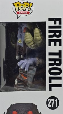 Funko Pop! #271 FIRE TROLL | Trolls | Vaulted | Yr Rel: 2017 | RARE