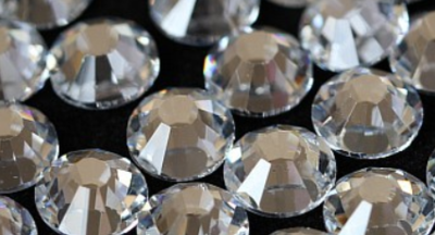 MIX 7 Sizes 1512 pcs DMC Hot Fix Flatback Crystal Clear Rhinestones