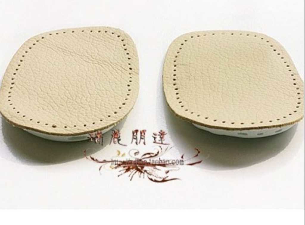 Genuine Leather Latex Shock Absorbent Heel Pad
