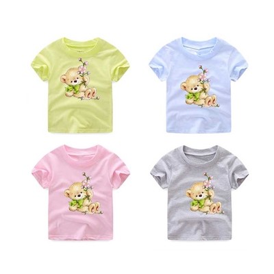 Washable T-shirt Iron-on Transfers - Cute Baby Bear
