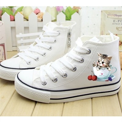 Washable T-shirt Iron-on Transfers - Little Cute Kitten