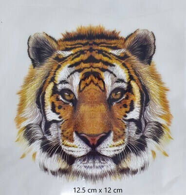 Washable T-shirt Iron-on Transfers - Golden Tiger