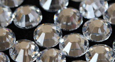 SS10-12-16-20-30 Crystal Clear Hot Fix Rhinestones