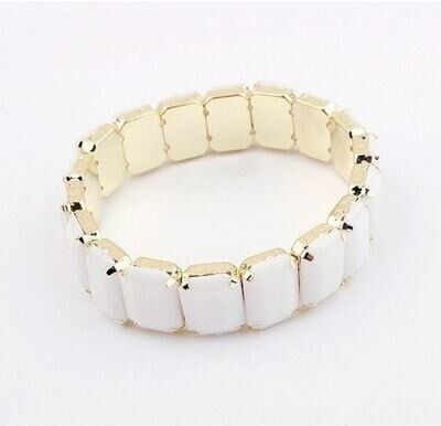 Set of 2 Candy Coloured Stretchable Bracelets