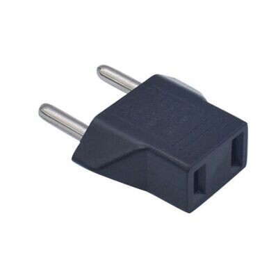 Pack of 5 Lightweight US to EU Power Plug Travel Converter Adapter