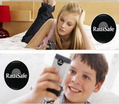 2 x Anti-Radiation RadiSafe Phone EMF Harmonizer-Heat Reducer