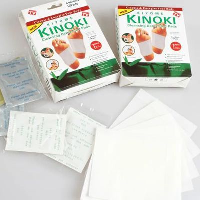 10 Day Trial 20 Packs Toxin Flushing Power of Kinoki Detox Foot Patches