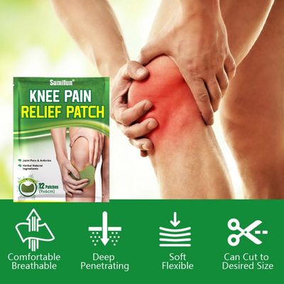 24 Pcs Herbal Natural Ingredient Knee Pain Relief Patch