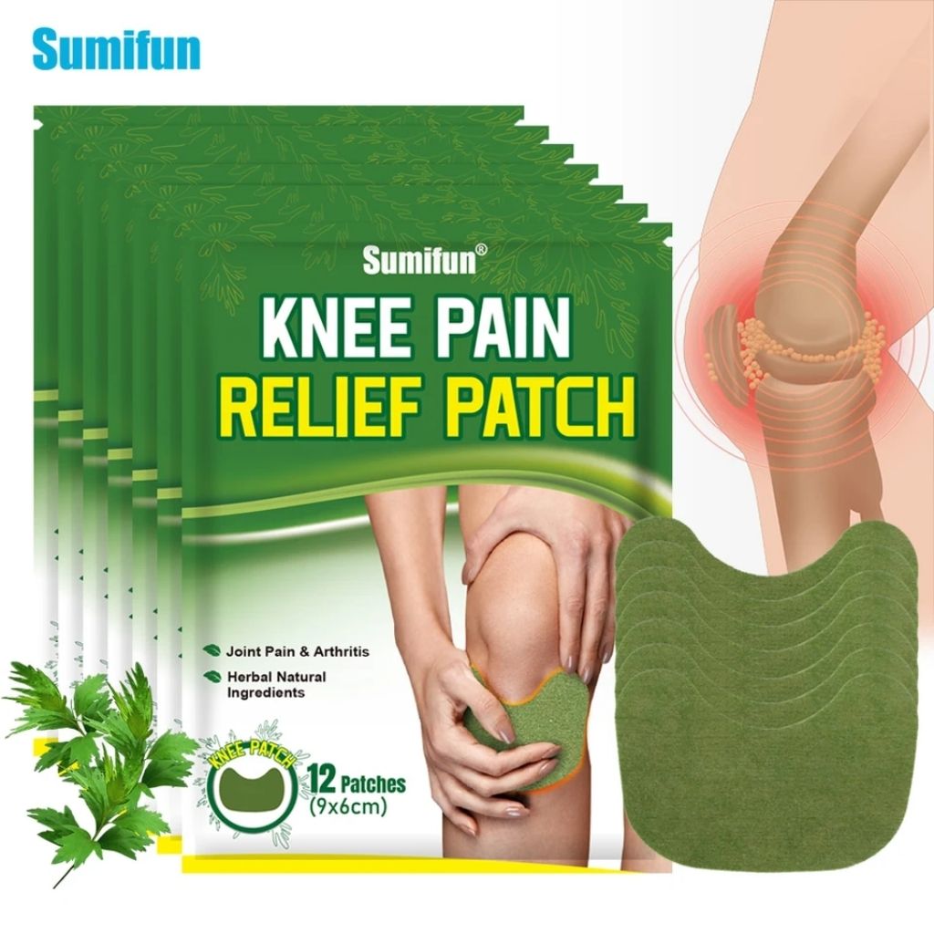 24 Pcs Herbal Natural Ingredient Knee Pain Relief Patch