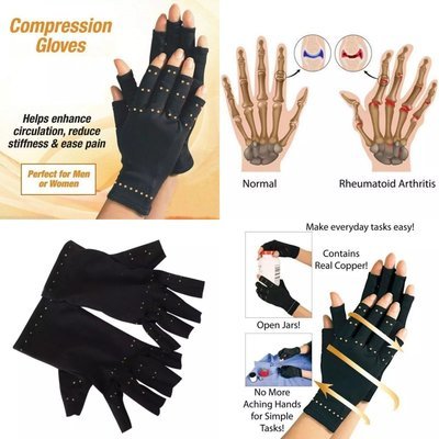 Everyday Fingerless Support Gloves