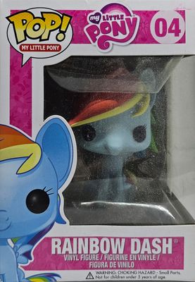 Funko Pop! #04 RAINBOW DASH | My Little Pony | Vaulted | Yr Rel: 2014 | RARE | HTF Funko Pop! #04 RAINBOW DASH | My Little Pony | Vaulted | Yr Rel: 2014 | RARE | HTF