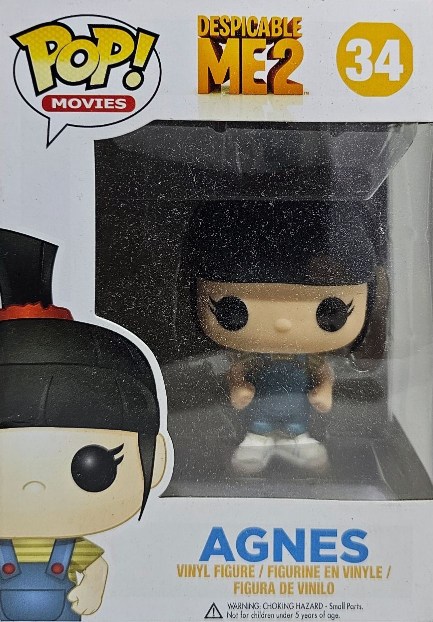 Funko Pop! #34 AGNES | Despicable Me | Vaulted | Yr Rel: 2013 | Uncommon