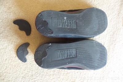 3 Pairs DIY Shoe-Boot Heel Repair Under Shoe Salvage-Replacement Sole