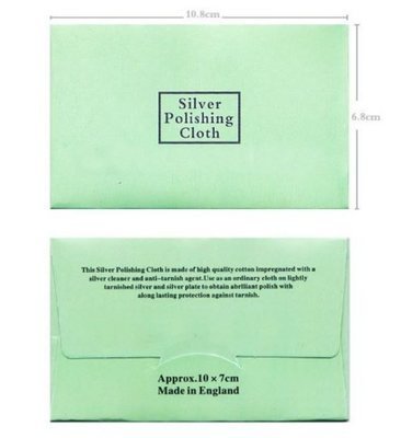 3 Packs Silver Polishing Cloth for Sterling Silver Jewellery