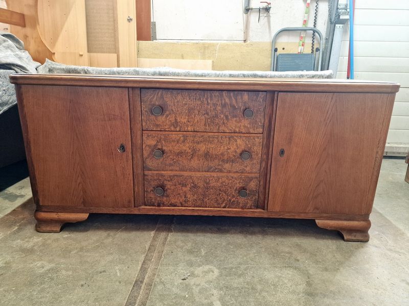 Große DDR Kommode Schrank Sideboard midcentury 