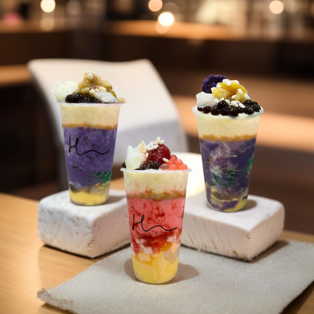 Cheese Cake Halo Halo