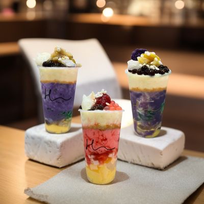 Cheese Cake Halo Halo