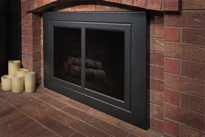 **Hearth Stopper ™: The Ultimate Insulated Fireplace Cover** Standard Size 26X38