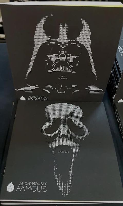 FLIP BOOK - ART INVADER &amp; iSCREAM