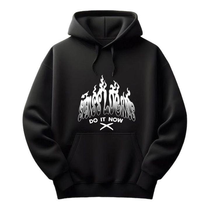 Swiss Logans flames Hoodie