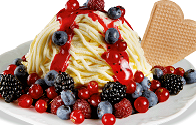 Spaghetti Waldbeeren