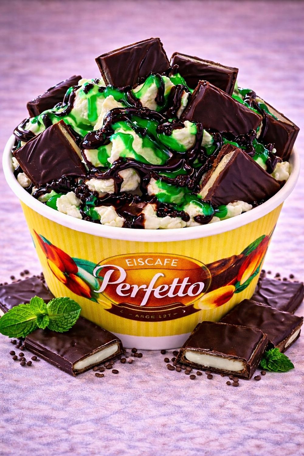 After Eight Becher