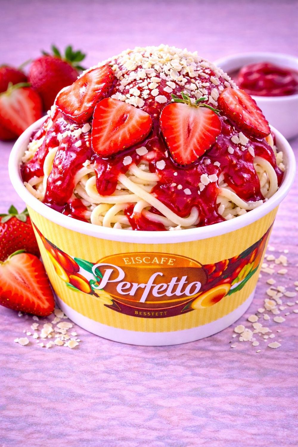 Spaghetti Erdbeer