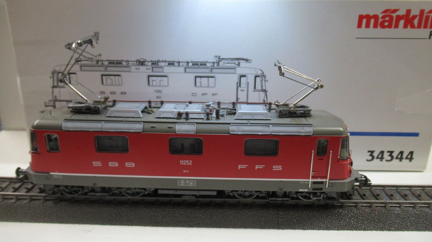 Märklin Re 4/4 II &quot;11252&quot; Digital MFX platine LED