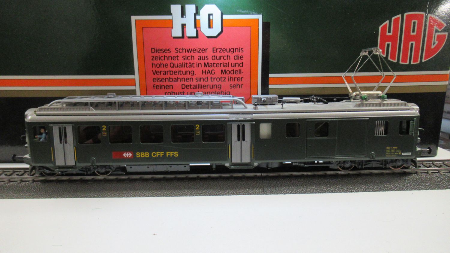 HAG Bde 4/4 SBB  Digital ESU V5 MFX LED