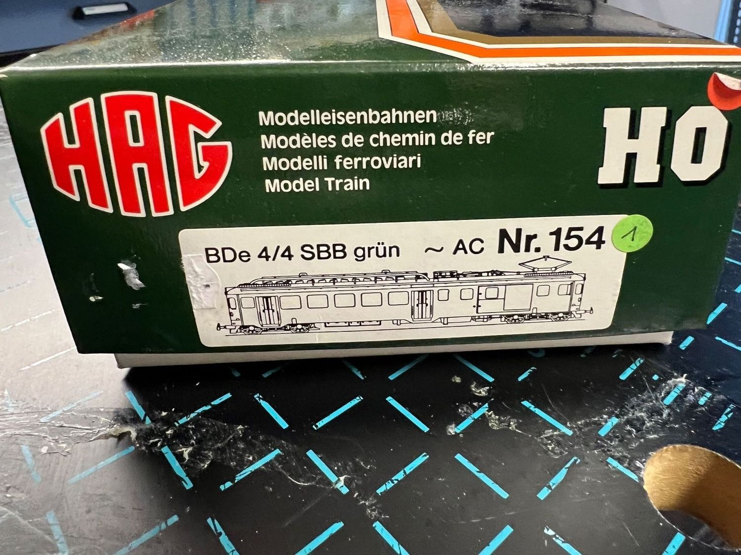 HAG BDe 4/4 alte Logo  Digital ESU V5 MFX LED